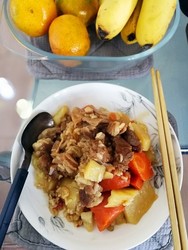 羊肉焖饭