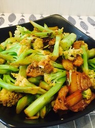 花菜肉片