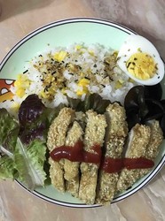 鸡排饭