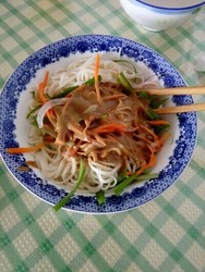 凉拌芝麻汁面