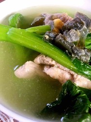 皮蛋瘦肉汤