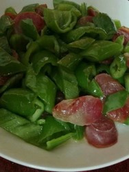 青椒炒腊肠