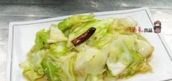 酸辣圆白菜