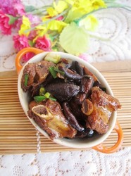 糖醋香菇排骨