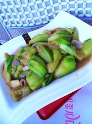 洋葱丝瓜块