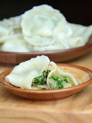 香菜猪肉水饺