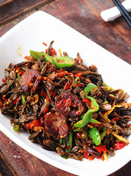 干豆角炒香肠