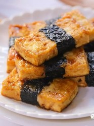 香煎海苔豆腐  宝宝辅食食谱