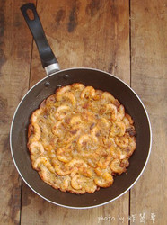 黄金鲜虾饼