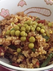培根炒饭
