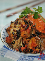 豆豉香辣蟹