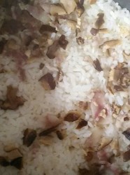 香菇腊肠饭