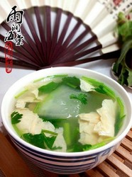 冬瓜豆皮汤