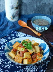 牛肉肠烧豆腐