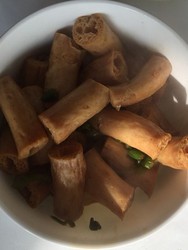 尖椒炒素鸡肠