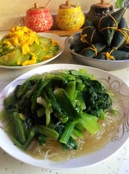 小白菜炖粉丝