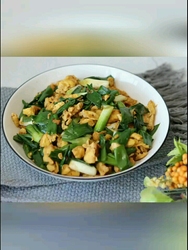大葱炒蛋
