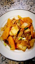 洋葱炒肉片