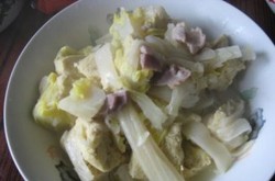冻豆腐炖白菜