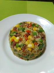 腊肠炒饭