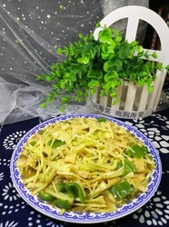 蒲笋炒干豆腐