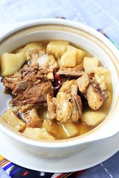 萝卜烧羊排