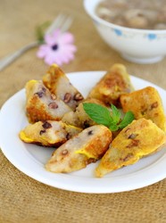 鸡蛋煎粽子