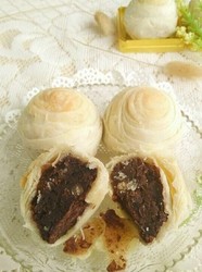 红豆酥月饼