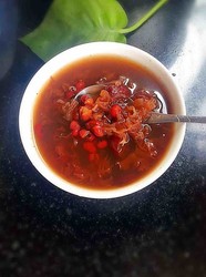 红豆银耳汤