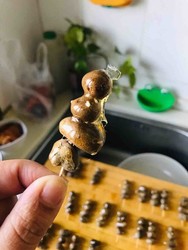 山药豆糖葫芦