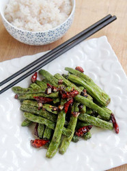 素食干煸四季豆