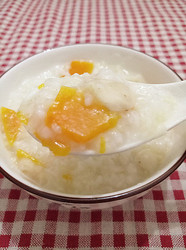 南瓜百合小米粥