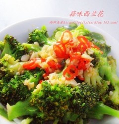 蒜味西兰花