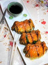 葱姜炒阳澄湖大闸蟹