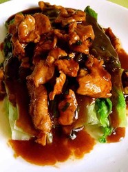 蚝油肉扒生菜