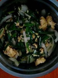 韭菜鸡蛋洋葱