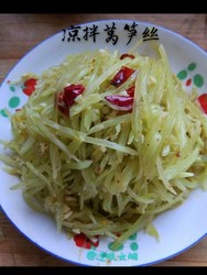 凉拌莴笋丝