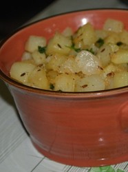 孜然土豆块