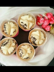 黑芝麻发糕