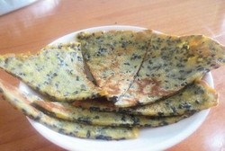 芝麻鸡蛋饼