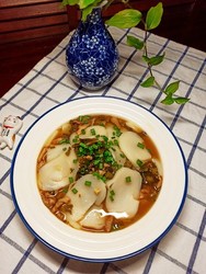 雪菜肉丝炒年糕