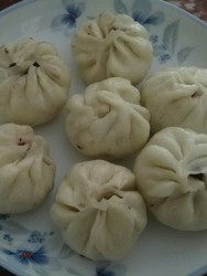 红豆沙包子