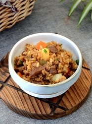 咖喱土豆牛肉焖饭