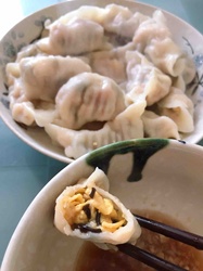 西红柿鸡蛋水饺