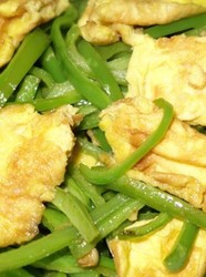 青椒炒蛋