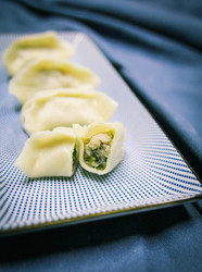 鲅鱼香菜馅水饺