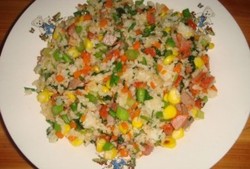 四色粒粒炒饭