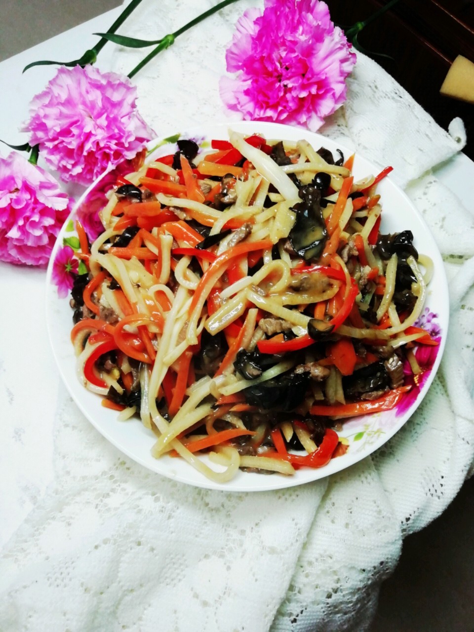 鱼香牛肉丝