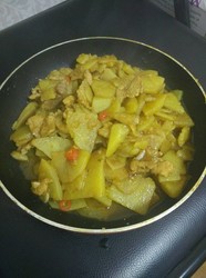 土豆片炒肉