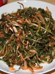 凉拌蒲公英